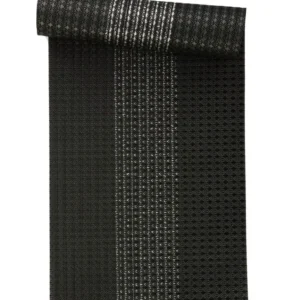 Maxwell & Williams Table Accents Woven Lurex 30x150cm Table Runner - Noir jais