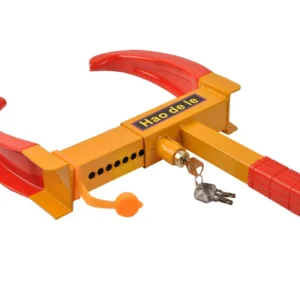 Antivol de roue voiture sabot antidémarrage roue caravane, 2 clés, pour roue de 13"-15" largeur 7"-11", 240 x 485 cm 20_00...