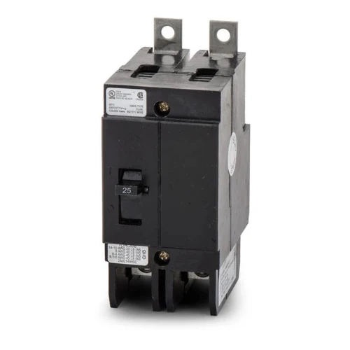 480Y/277Vac 2-Pole 125/250Vdc 25A Bolt-On GHB Circuit Breaker GHB2025