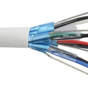 Alpha Wire 6418 22 AWG 3 Pair Overall Foil Shield VINYLE Insulation 300V Communication and Control Cable