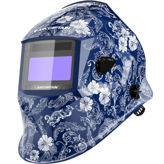 Arccaptain Flower Digitale Auto-Darkening Welding Helmet Sensitivity Control