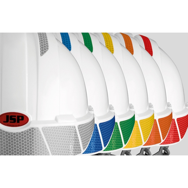 Bandes réfléchissantes CR2 pour casques EVOLite® (lot de 10) - argent - JSP