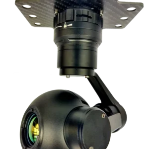 Cardan de caméra thermique TOPOTEK KIP640G25-objectif 25mm imageur thermique 640*512 avec cardan à 3 axes pour Drone UAV