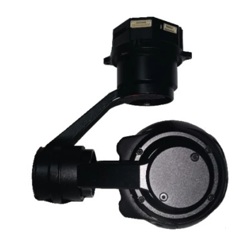 Cardan de caméra thermique TOPOTEK SIP640G13-caméra d'imagerie thermique 13mm 640x512 cardan PTZ 3 axes avec sortie IP pou...