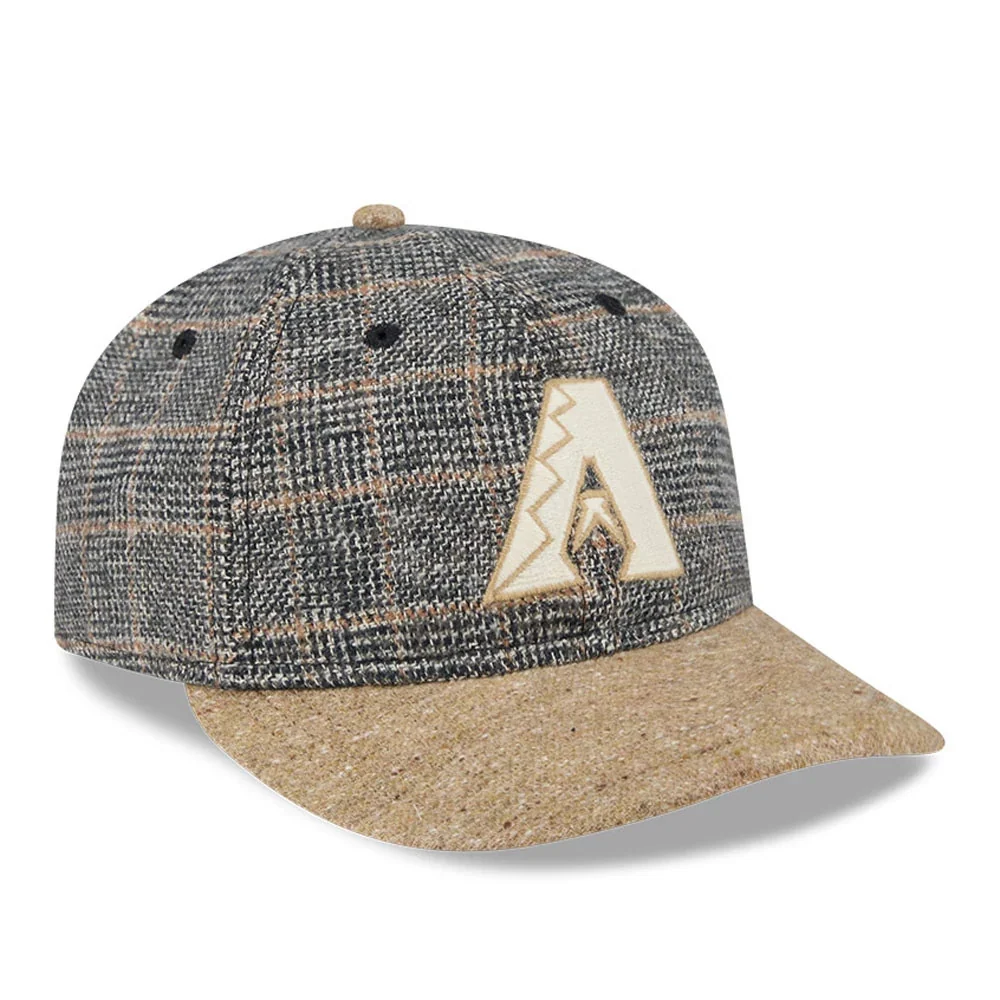 Casquette 59FIFTY Fitted Retro Crown Ancien Tweed Arizona Diamondbacks MLB Bleu 6