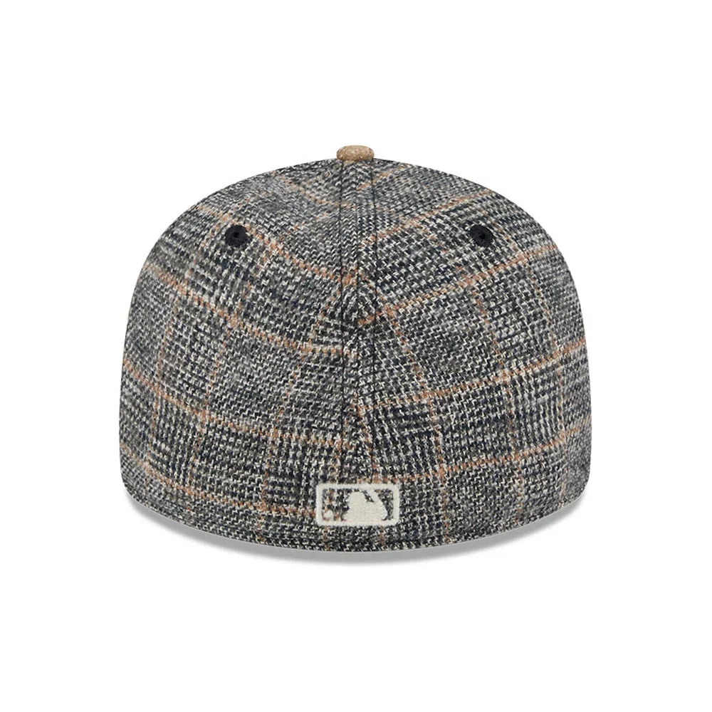 Casquette 59FIFTY Fitted Retro Crown Ancien Tweed Arizona Diamondbacks MLB Bleu 6