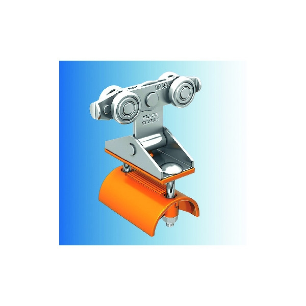 Chariot pour réseau de manutention érienne à câble 2432P - 45 x 20 mm - MANTION