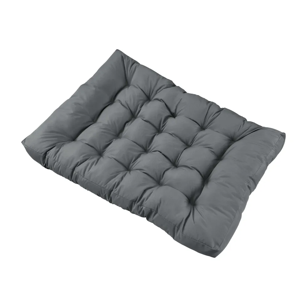 Coussin de siège pour canapé d'euro palette rembourrage meuble gris brillant 03_0000154
