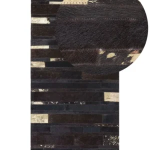 Cowhide Area Rug 80 x 150 cm Caramel ARTVIN