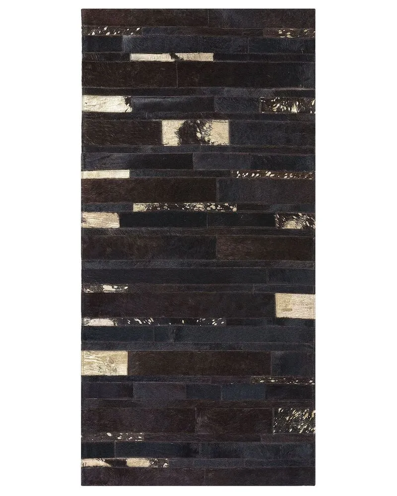 Cowhide Area Rug 80 x 150 cm Caramel ARTVIN