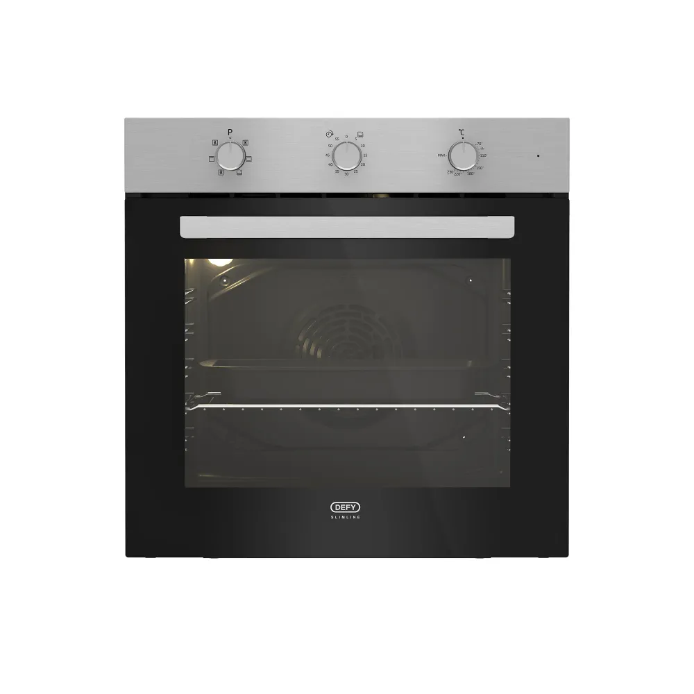 Defy 60cm Slimline Undercounter Oven Acier inox Steel