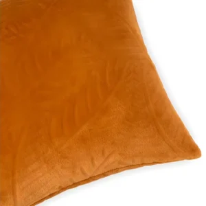 Housse de coussin Leaves 45x45 Doré
