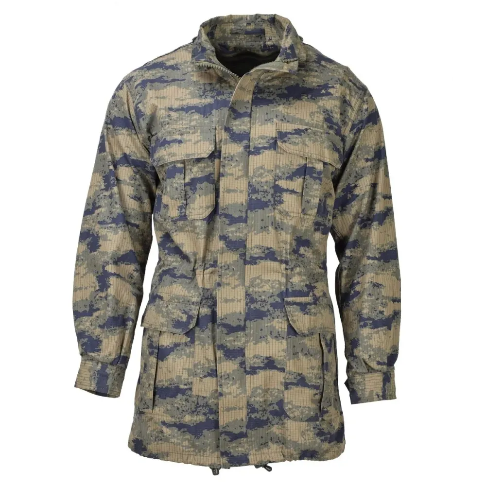 Parc de camouflage numérique militaire turc d'origine avec doublure tactique ripstop solide