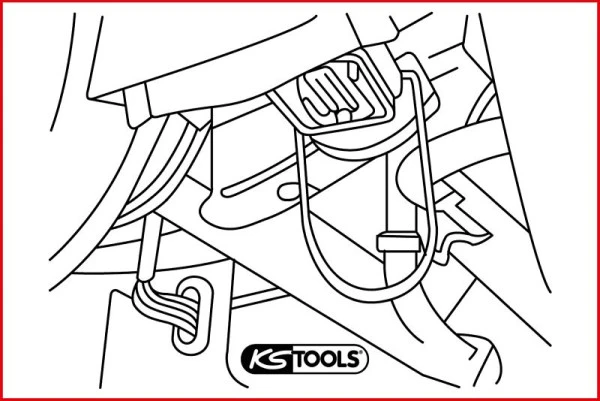KS Tools ressort de blocage de volant pour Mercedes 2 pièces 500.1310 obtenir à bas prix
