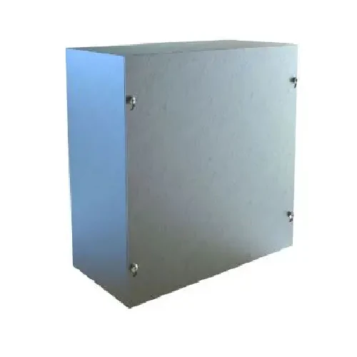 24" x 24" x 12" Type 1 Mild Acier Screw Cover Junction Box Gray CSG242412