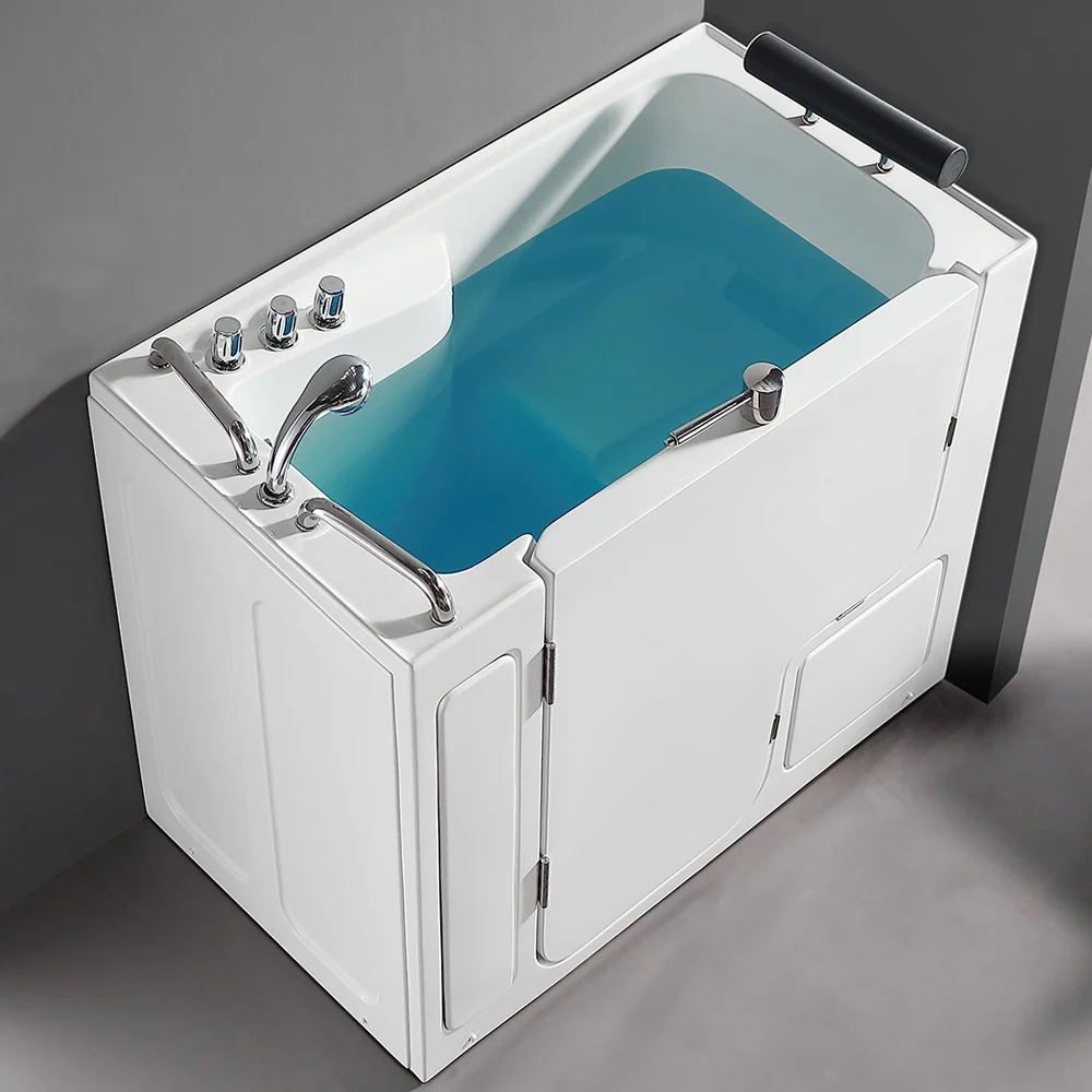Vasque pour personnes âgées modèle Dalia 1320x762x1143 mm avec panneau côté droit