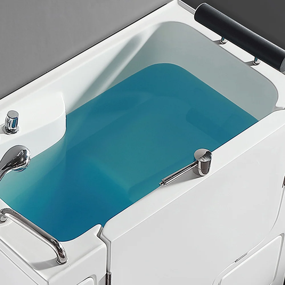 Vasque pour personnes âgées modèle Dalia 1320x762x1143 mm avec panneau côté droit