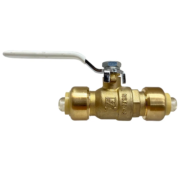 1/2" Nominal Sans plomb Push-fit Ball Connect Valve 943750LF