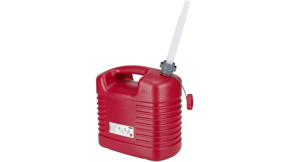 Housse de protection quad Kraftstoffkanister 20 l PE mit flexiblem Auslauf