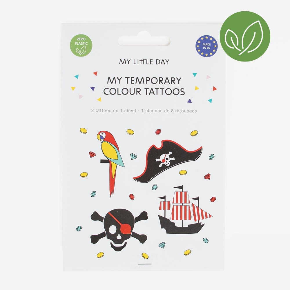 8 Tattoos Pirate My Little Day avec garantie 1
