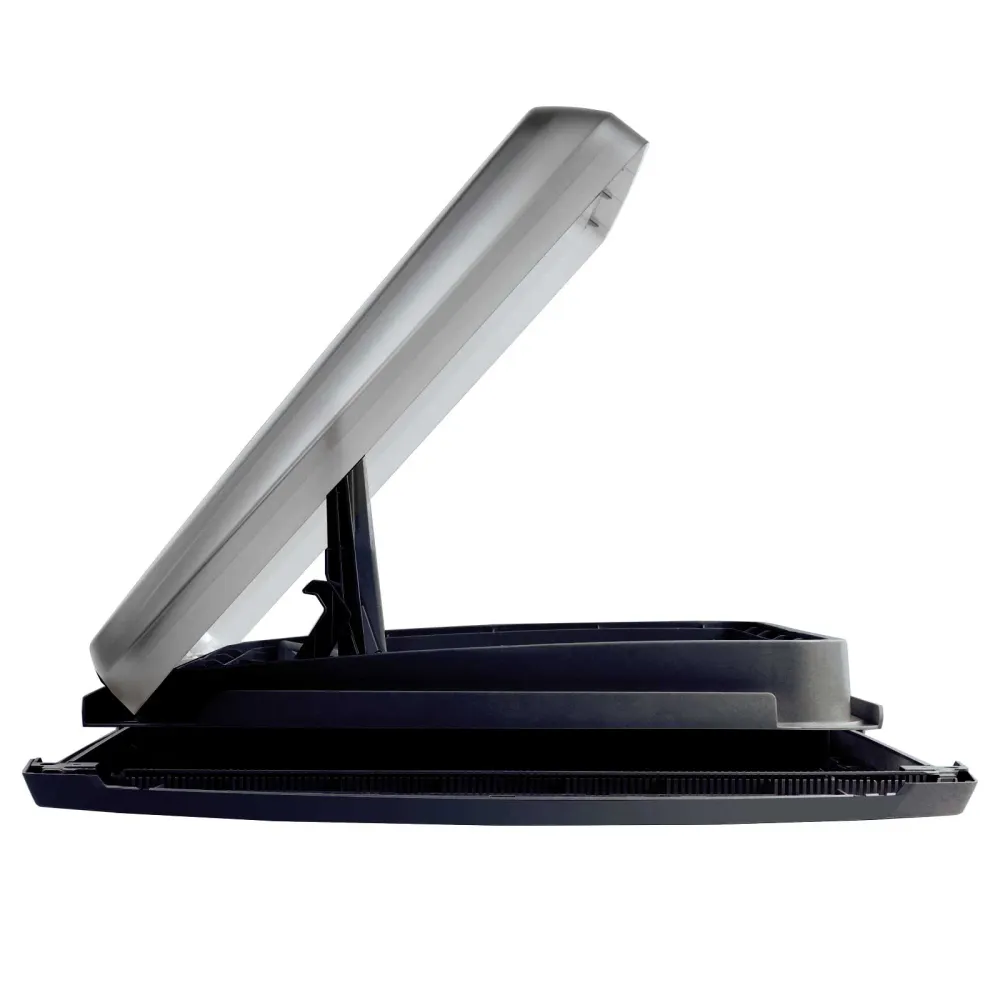 MPK VisionStar M pro Schwarz Dachhaube 40x40 inkl. Dichtmasse Adapterrahmen pour moto et VTT