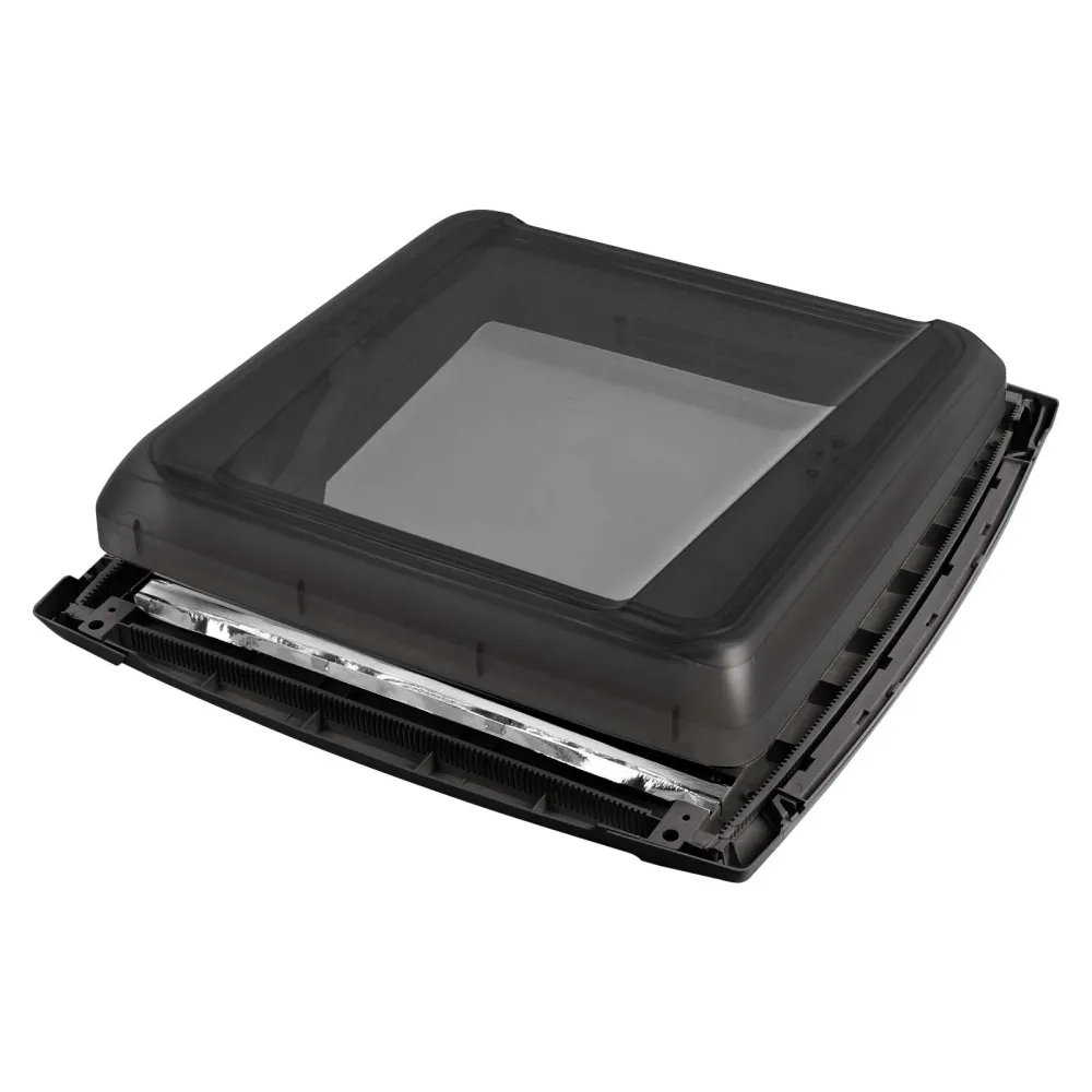 MPK VisionStar M pro Schwarz Dachhaube 40x40 inkl. Dichtmasse Adapterrahmen pour moto et VTT