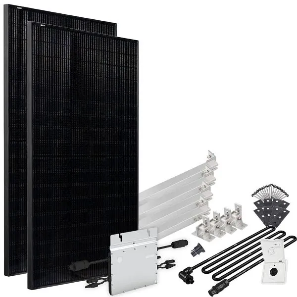 Rampe de chargement Centrale électrique de balcon Offgridtec Solar-Direct 860W HM-800 Prise d'alimentation Full N...