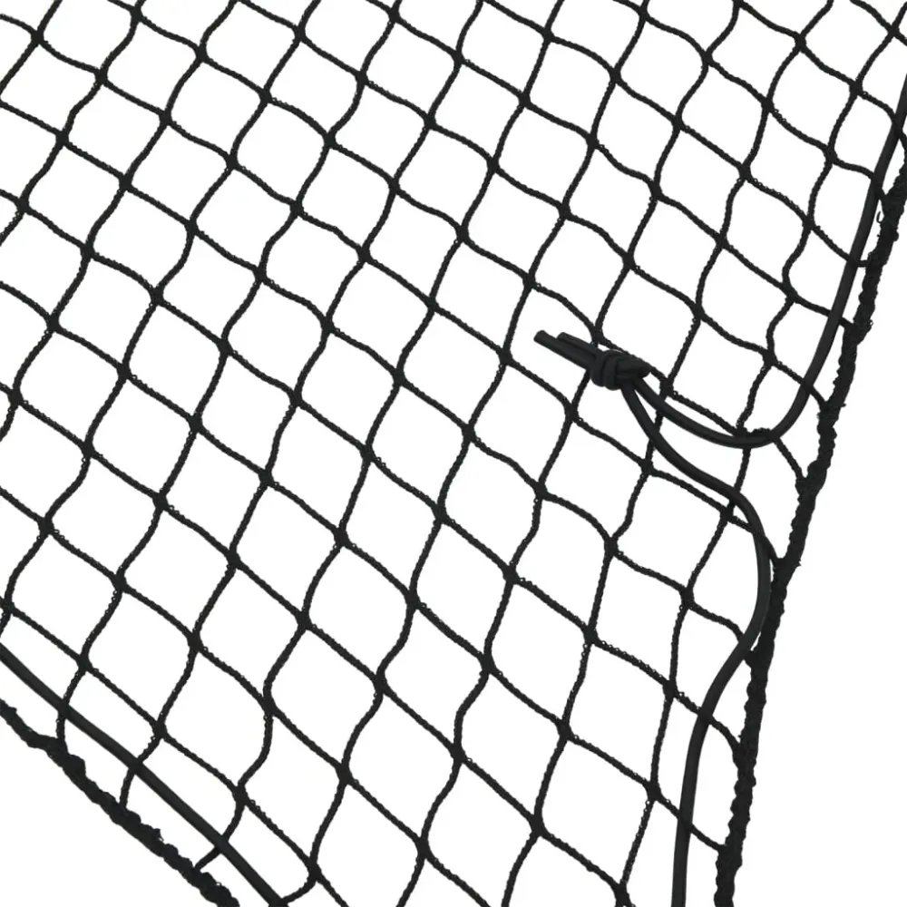 Séparateur de chargement Filet pour remorque couverture de protection d'arrimage cargaison galerie de toit avec corde élas...