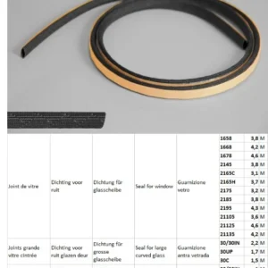 Housse de protection quad Stuv - Zelfklevende dichting DIA 6 FD 5107 - 55110008 joint autocollant DIA 6