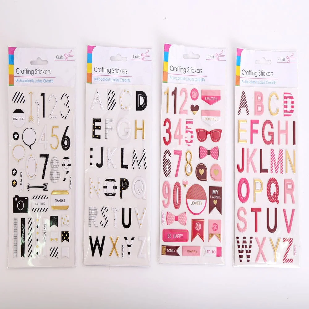 Stickers lettres et chiffres autocollants chez Alpha55 – Qualité & … – L’alliance parfaite entre style et utilité par SW-M...