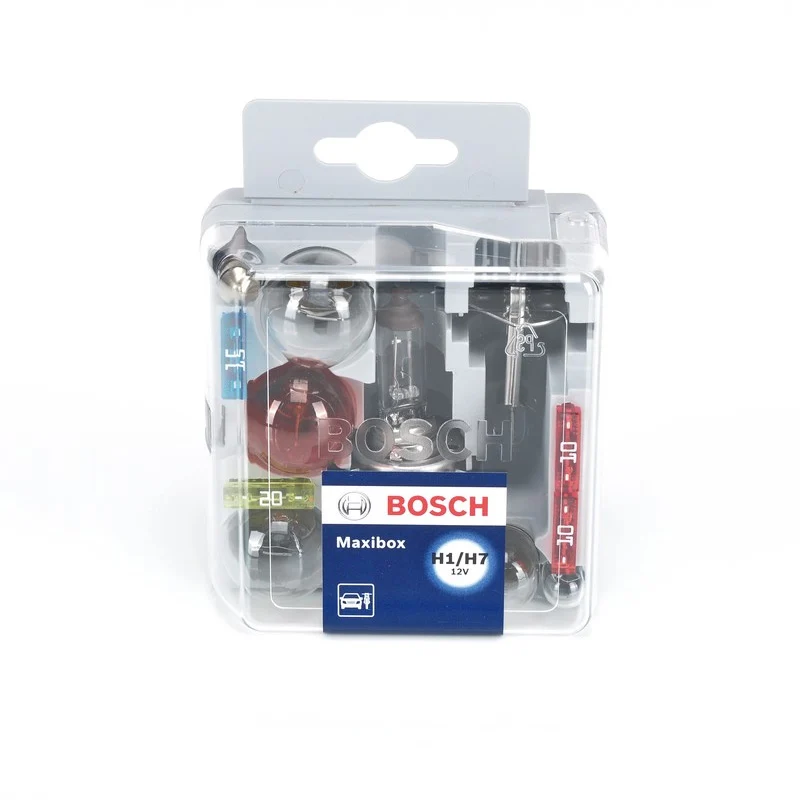 Ampoule antibrouillard Assortiment d'ampoules BOSCH 1987301120 H1/H7 Maxibox 12V