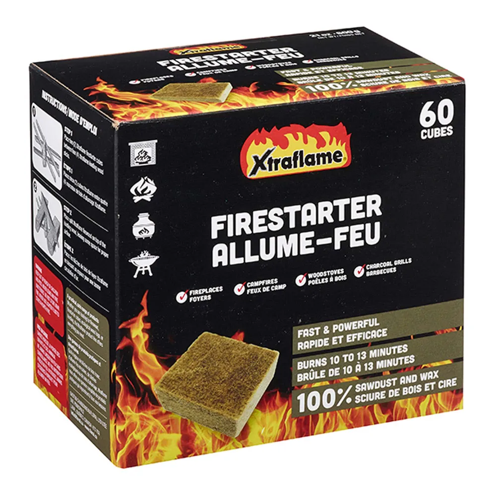 Allume-feu Xtraflame, 60 cubes LED SMD