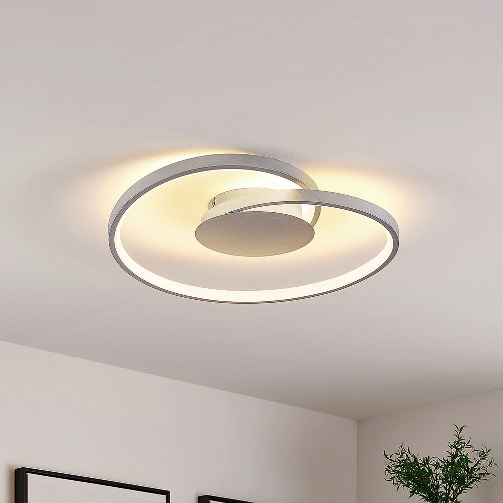 Lucande Enesa plafonnier LED, rond pour Véhicule Routier
