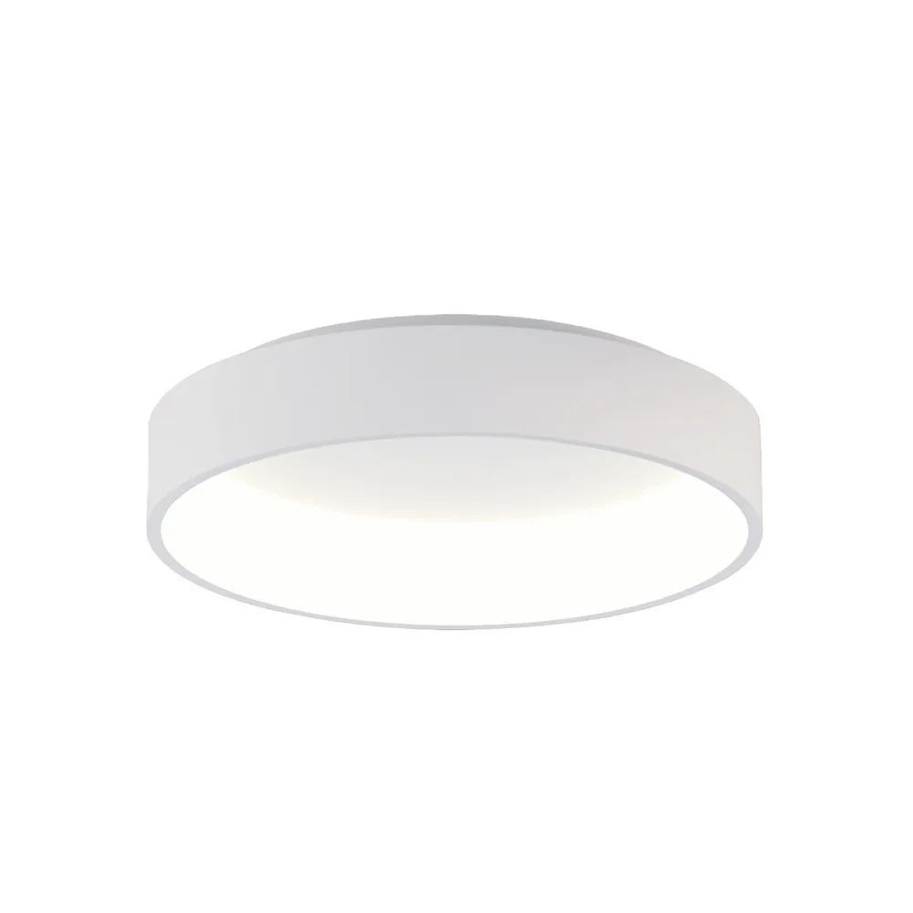 Plafonnier LED Dilga, Ø 60 cm, Casambi, 48 W, blanc | Kit Complet