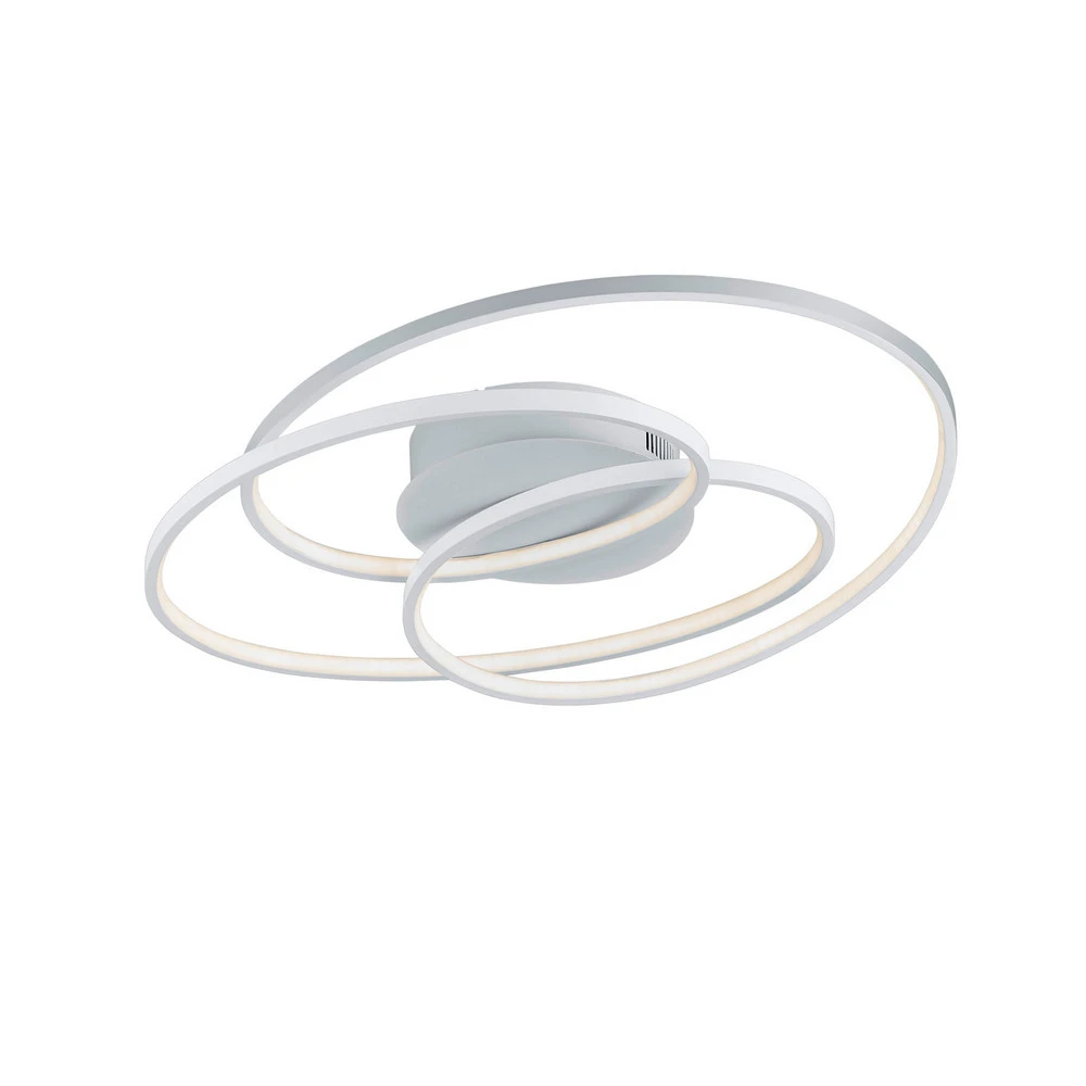 Plafonnier LED Gale, 60 cm, blanc mat avec connecteur universel