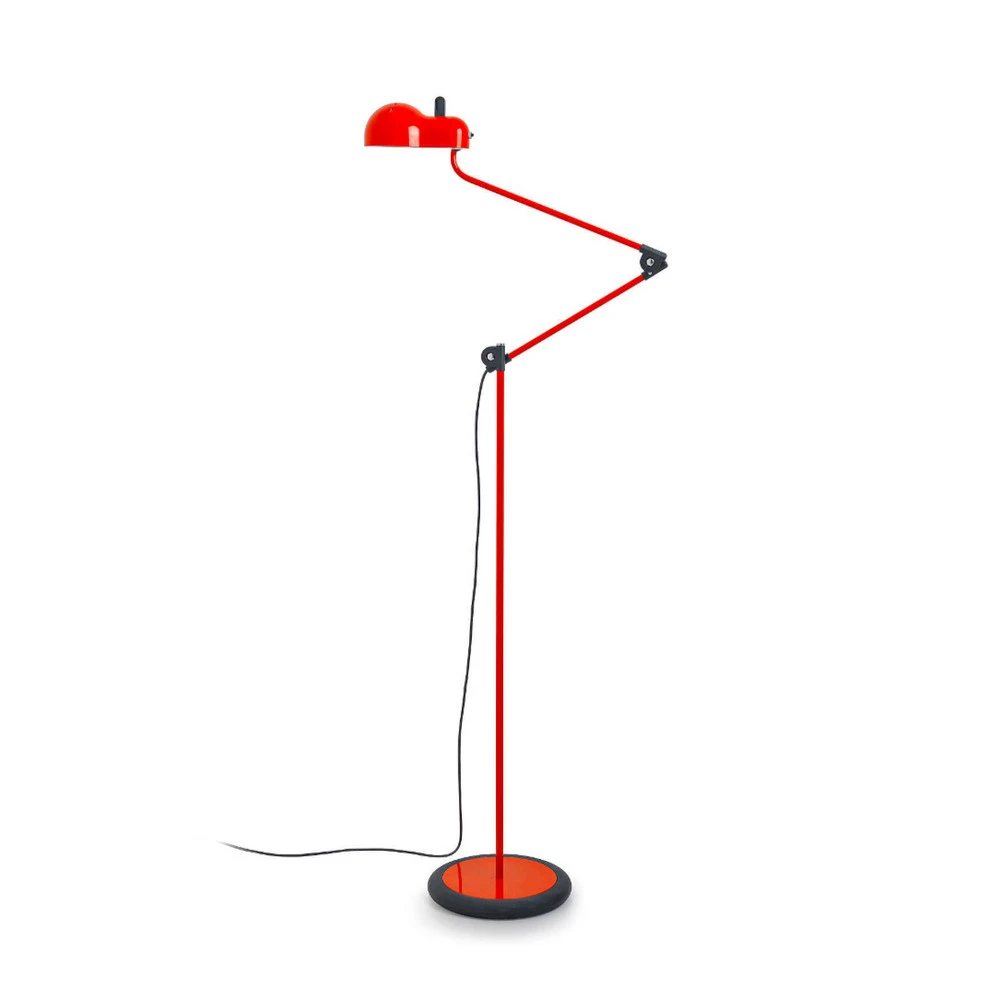 Projecteur additionnel Stilnovo Topo lampadaire LED, rouge