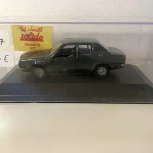 Renault 18 verte foncée de 1977 - Solido pour feux stop