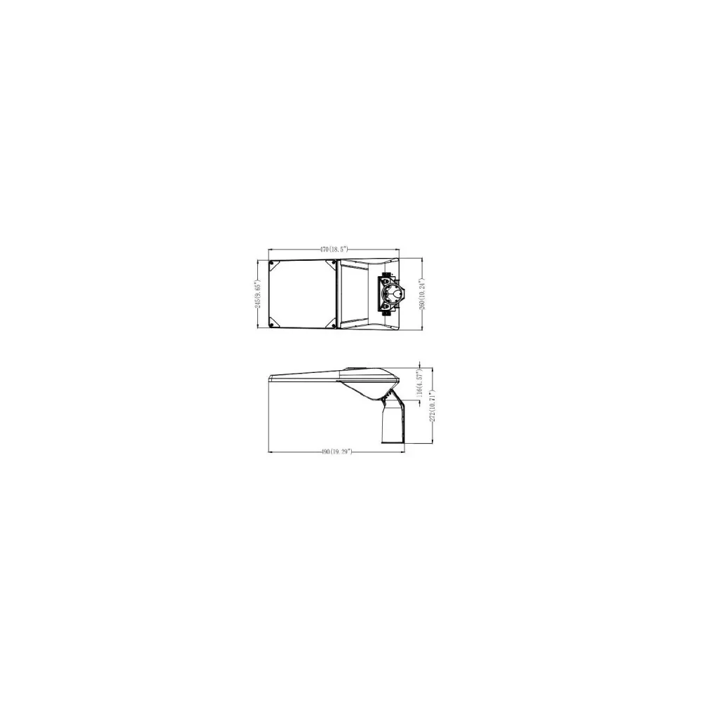Certifié ECE Lampe de rue LED Ambre Infinity 90W dimmable PHILIPS Xitanium 1-10V