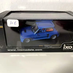 Renault 5 Turbo bleue de 1982 (IXO)