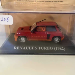 Renault 5 Turbo rouge de 1982