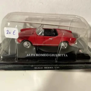Alfa Roméo Giulietta rouge cabriolet (Del Prado) Haute Durabilité