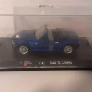 BMW Z3 cabriolet bleue Normes UE