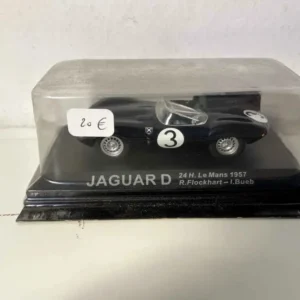 Certifié CE Jaguar D noire numéro 3 (24 heures du Mans de 1957)