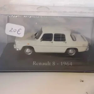 Certifié CE Renault 8 blanc cassé de 1964