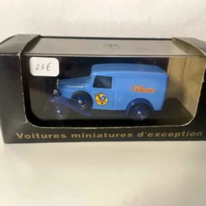 Citroën 500kg bleue avec publicité GILLETTE compatible avec Volkswagen Golf