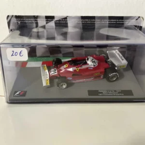 Ferrari 312 T2 rouge numéro 21 - Formule 1 - important prix du Canada de 1977
