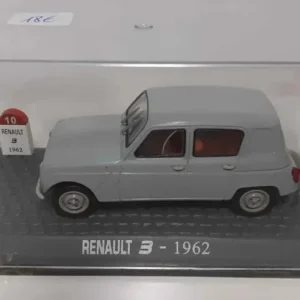 Haute Performance Renault 3 grise de 1962
