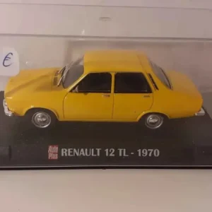 Haute Performance Renault 12 TL jaune de 1970