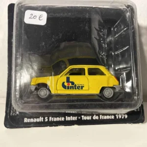 Haute Performance Renault 5 jaune "France Inter" Tour de France 1979