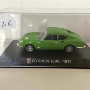 Haute Performance SIMCA CG 1300 verte de 1974 (Auto Plus)